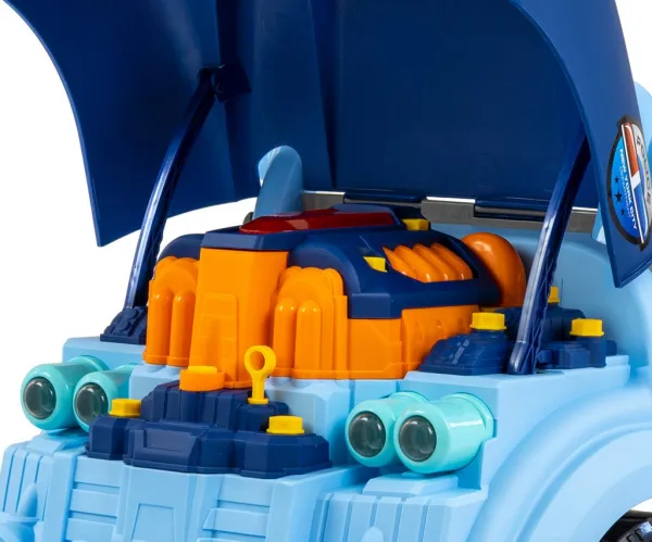 Realistický model prednej časti auta s otváracou kapotou Milly Mally N-GINE blue