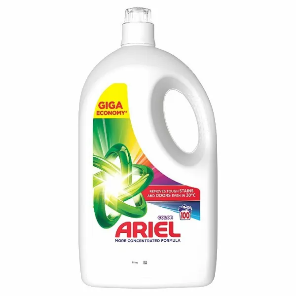 Ariel Tekutý prací prostriedok, 100 praní, Na farebnú bielizeň 1ks