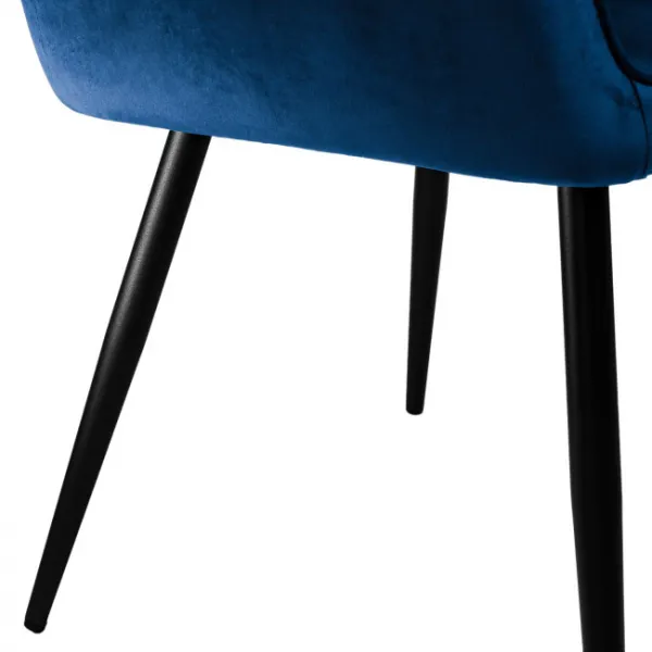 Jedálenská stolička HAVANA VELVET granátová