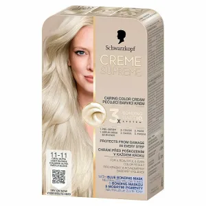 Schwarzkopf Creme Supreme Farba na vlasy 11-11 chladná ultra svetlá blond 1ks