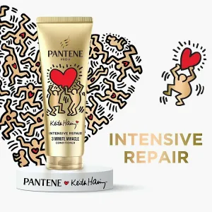 Pantene x Keith Haring umelecká edícia kondicionér 220 ml. Suché poškodené vlasy 1ks