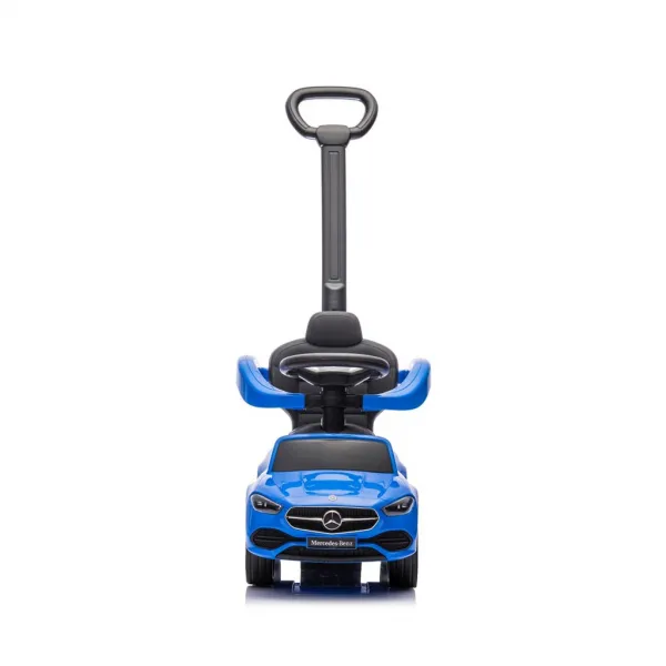 Detské odrážadlo s vodiacou tyčou MERCEDES C-Class Deluxe Milly Mally Blue