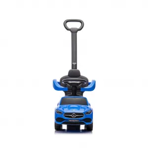 Detské odrážadlo s vodiacou tyčou MERCEDES C-Class Deluxe Milly Mally Blue