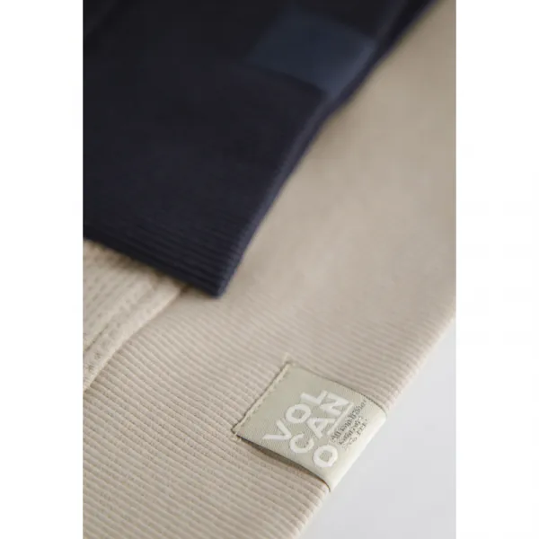 Pánska mikina so zipsom VOLCANO B-LERMO-102-BEIGE