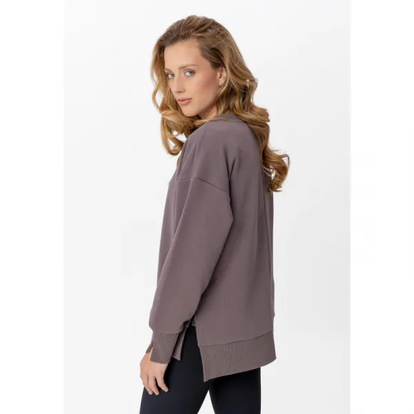 Dámska mikina VOLCANO B-RAVI-500-BROWN