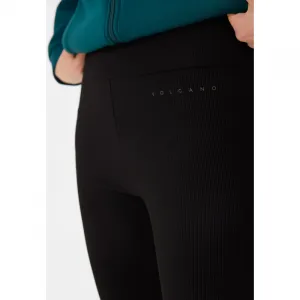 Dámske legíny VOLCANO N-LISBONA-700-BLACK