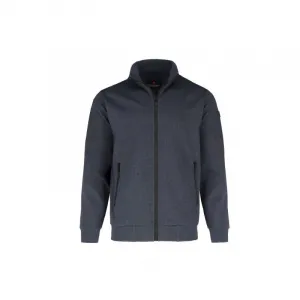 Pánska mikina so zipsom VOLCANO B-SWED-600M-NAVY MEL