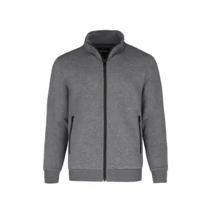 Pánska mikina so zipsom VOLCANO B-LIPSO-702M-GREY MEL