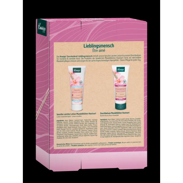 Kneipp Darčeková sada Mandle, 2 x 200 ml