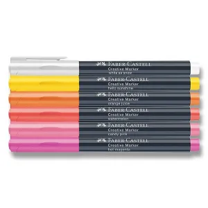 Popisovač Faber-Castell Creative Summer Breeze - 6 farieb