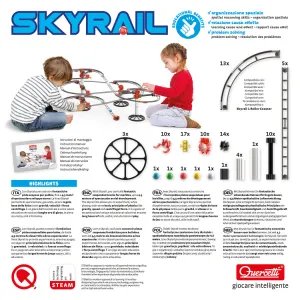 Skyrail štartovacia súprava - horská dráha pre guľôčky 96 ks