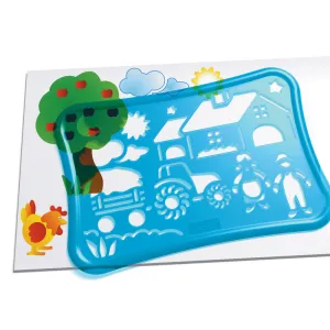 Stencils Design - šablóny na kreslenie - farma