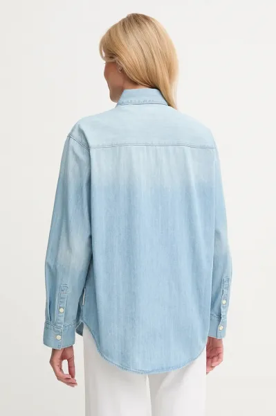 Rifľová košeľa Calvin Klein Jeans