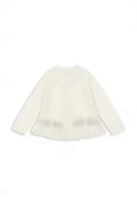 Detský sveter Konges Sløjd MINIA FRILL CARDIGAN
