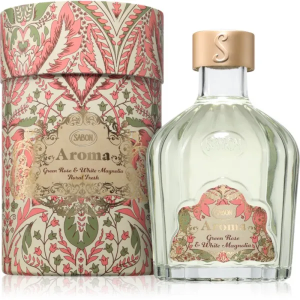 Sabon Green Rose & White Magnolia aróma difuzér s náplňou 245 ml