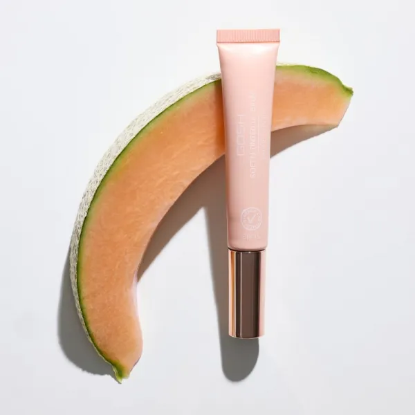 GOSH COPENHAGEN Soft`n Tinted tónujúci balzam na pery SPF 15 odtieň 009 Sunny Melon 8 ml