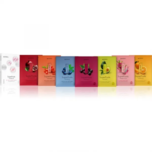 KORIKA SuperFruits sada pleťových masiek 7x25 g