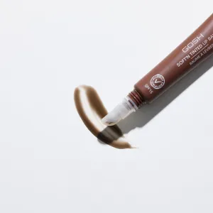GOSH COPENHAGEN Soft`n Tinted tónujúci balzam na pery SPF 15 odtieň 010 Espresso Martini 8 ml