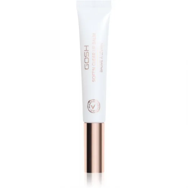 GOSH COPENHAGEN Soft'n Clear Lip Balm vyživujúci lesk na pery odtieň 002 Sparkling Glaze 8 ml