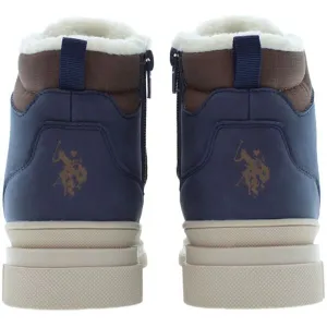 U.S. POLO ASSN. TEXAS Detská voľnočasová obuv, tmavo modrá, veľkosť