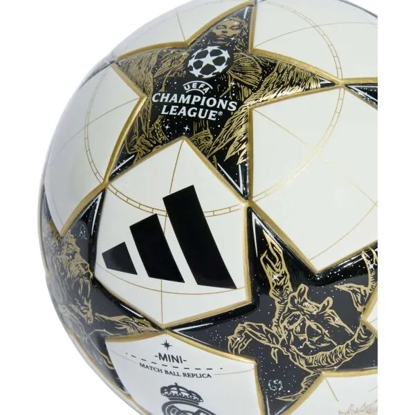 adidas UCL REAL MADRID MINI Mini futbalová lopta, biela, veľkosť