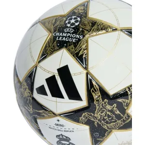 adidas UCL REAL MADRID MINI Mini futbalová lopta, biela, veľkosť