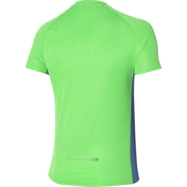 Mizuno TRAIL DRYAEROFLOW HZ TEE Pánske bežecké tričko, svetlo zelená, veľkosť