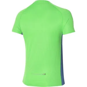 Mizuno TRAIL DRYAEROFLOW HZ TEE Pánske bežecké tričko, svetlo zelená, veľkosť