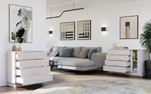 TP Living Komoda Amber 125 cm kašmírová
