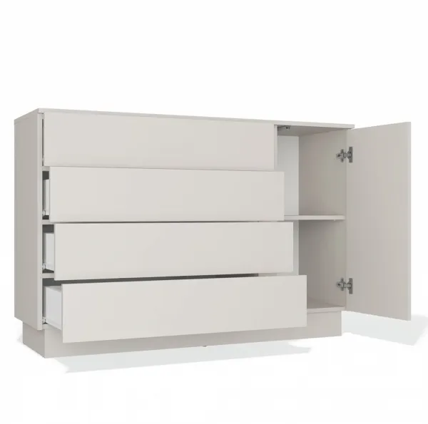 TP Living Komoda Amber 125 cm kašmírová