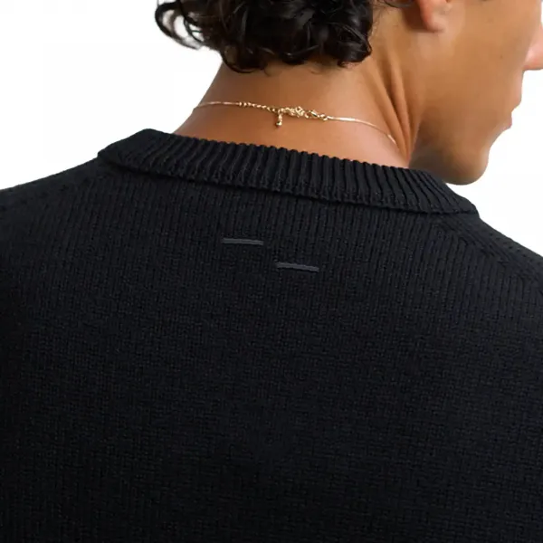 Filling Pieces Knit Sweater Knot "Black" (422575500265-130)
