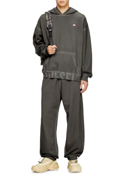 Tepláky Diesel P-Marky-Cuff-T1 Trousers Black