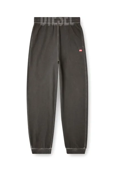 Tepláky Diesel P-Marky-Cuff-T1 Trousers Black