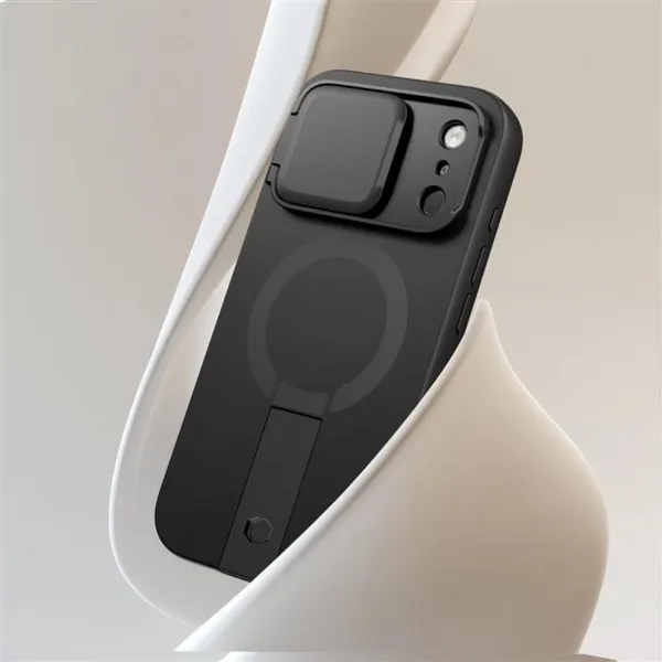 Tech-Protect Kevlar Aura MagSafe kryt na iPhone 17 Pro Max, čierny