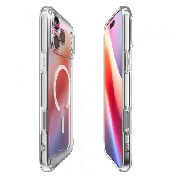 Spigen Ultra Hybrid Mag s MagSafe, iPhone 17 Pro Max, biely
