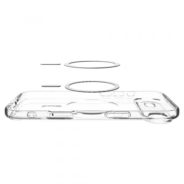 Spigen Ultra Hybrid Mag s MagSafe, iPhone Air, biely