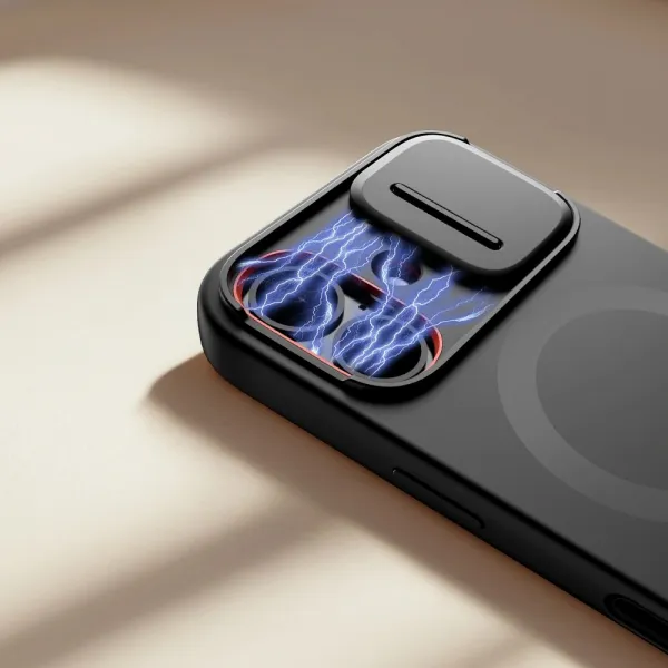 Tech-Protect Kevlar Aura MagSafe kryt na iPhone 17, čierny