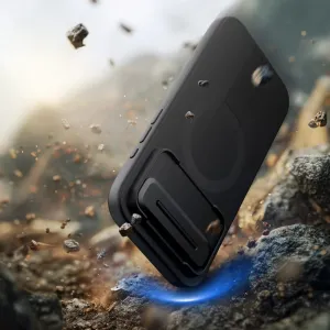 Tech-Protect Kevlar Aura MagSafe kryt na iPhone 17 Air, čierny