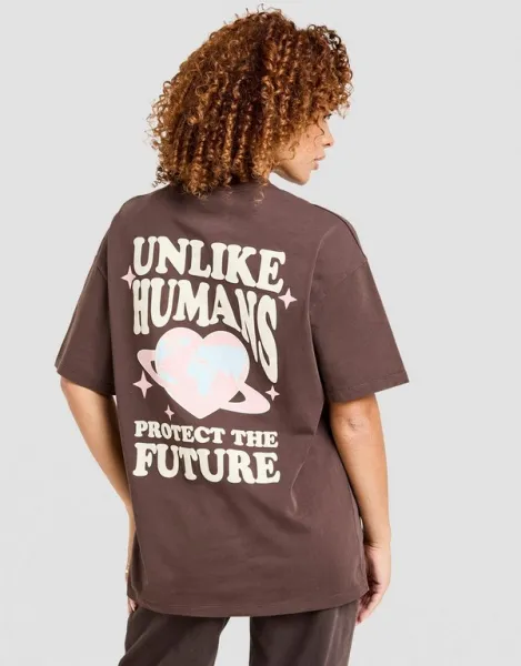 Unlike Humans Tričko Protect The Future