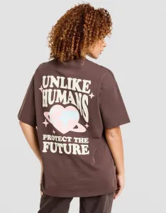 Unlike Humans Tričko Protect The Future
