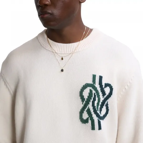 Filling Pieces Knit Sweater Knot "Antique White" (422575500265-214)