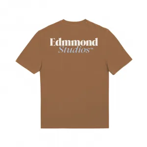 Edmmond Studios Elak T-Shirt "Brown" (325-30-06750)