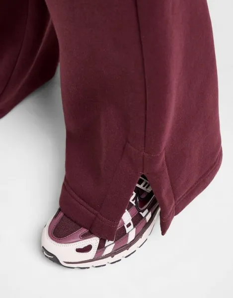Nike Nohavice  W Nsw Phnx Flc Hr Wide Leg