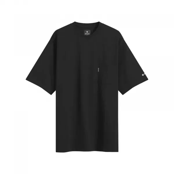 Snow Peak New Standard Pocket T-Shirt "Black" (NSD-TS-25AU001-019)