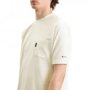 Snow Peak New Standard Pocket T-Shirt "Off White" (NSD-TS-25AU001-002)