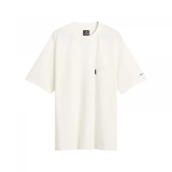 Snow Peak New Standard Pocket T-Shirt "Off White" (NSD-TS-25AU001-002)
