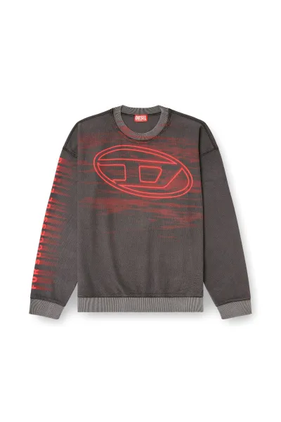 Mikina Diesel S-Boxt-T1 Sweat-Shirt Black