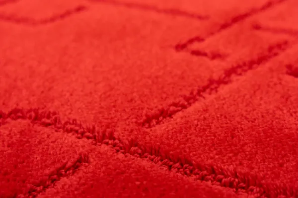 Kúpeľňový koberček Moreno Red červený, kosoštvorce