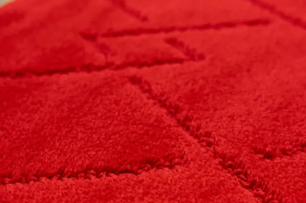 Kúpeľňový koberček Moreno Red červený, kosoštvorce