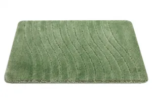 Kúpeľňový koberček Sara Sage zelený Fale
